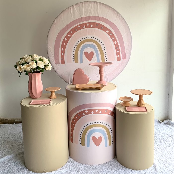 Tema Arco Íris Boho