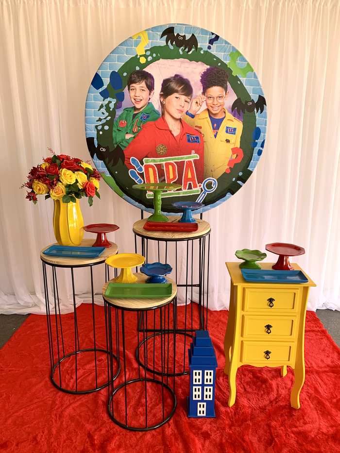 Tema Detetives do Prédio Azul